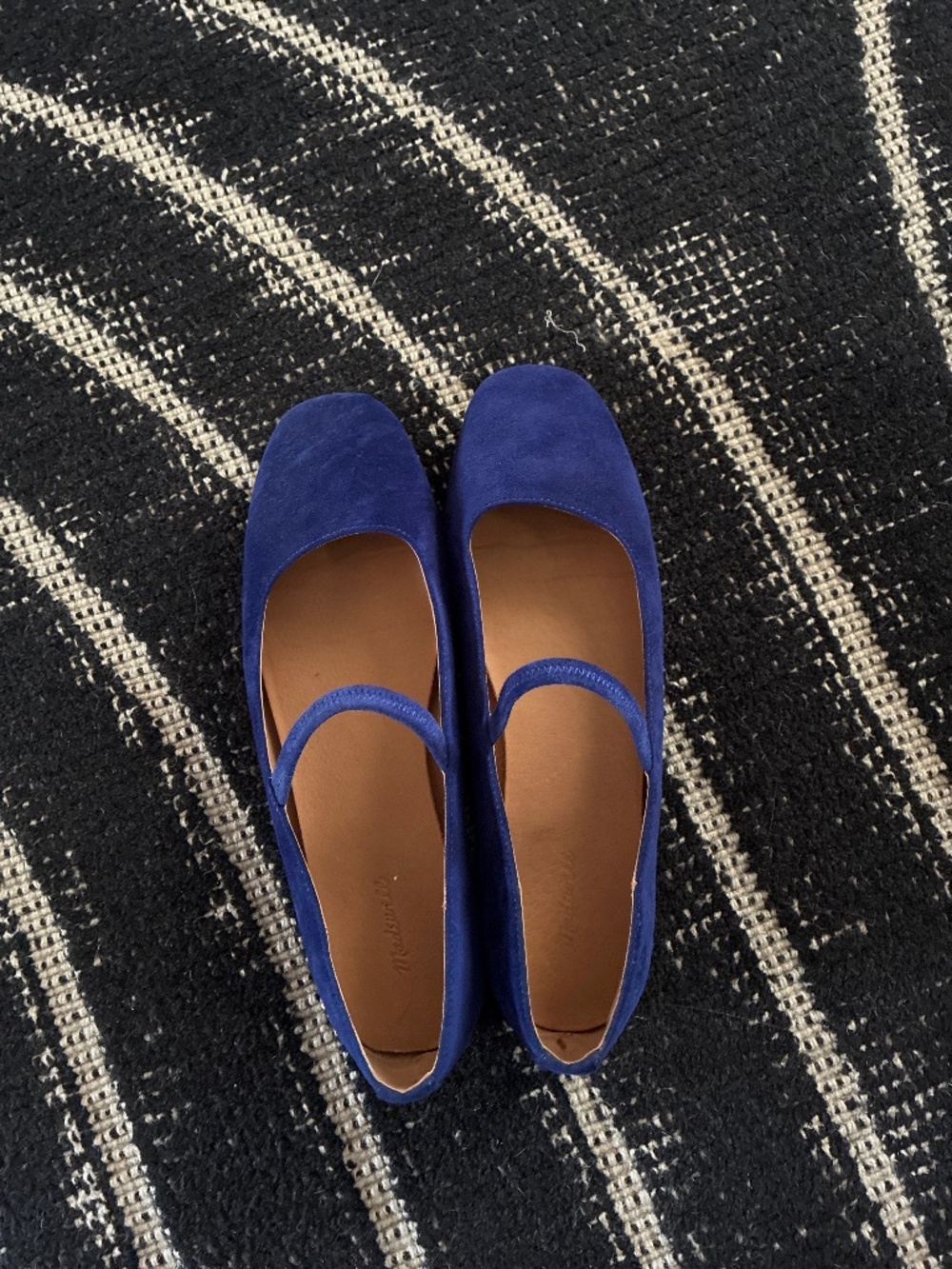 BUY 2, GET 1 FREE - Madewell Blue Suede Flats